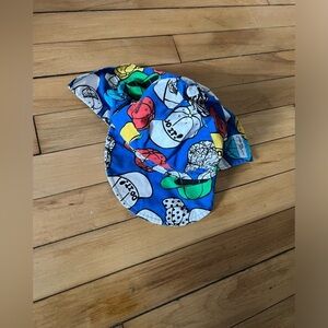 1987 Flap Happy Do it! baseball cap all over print hat